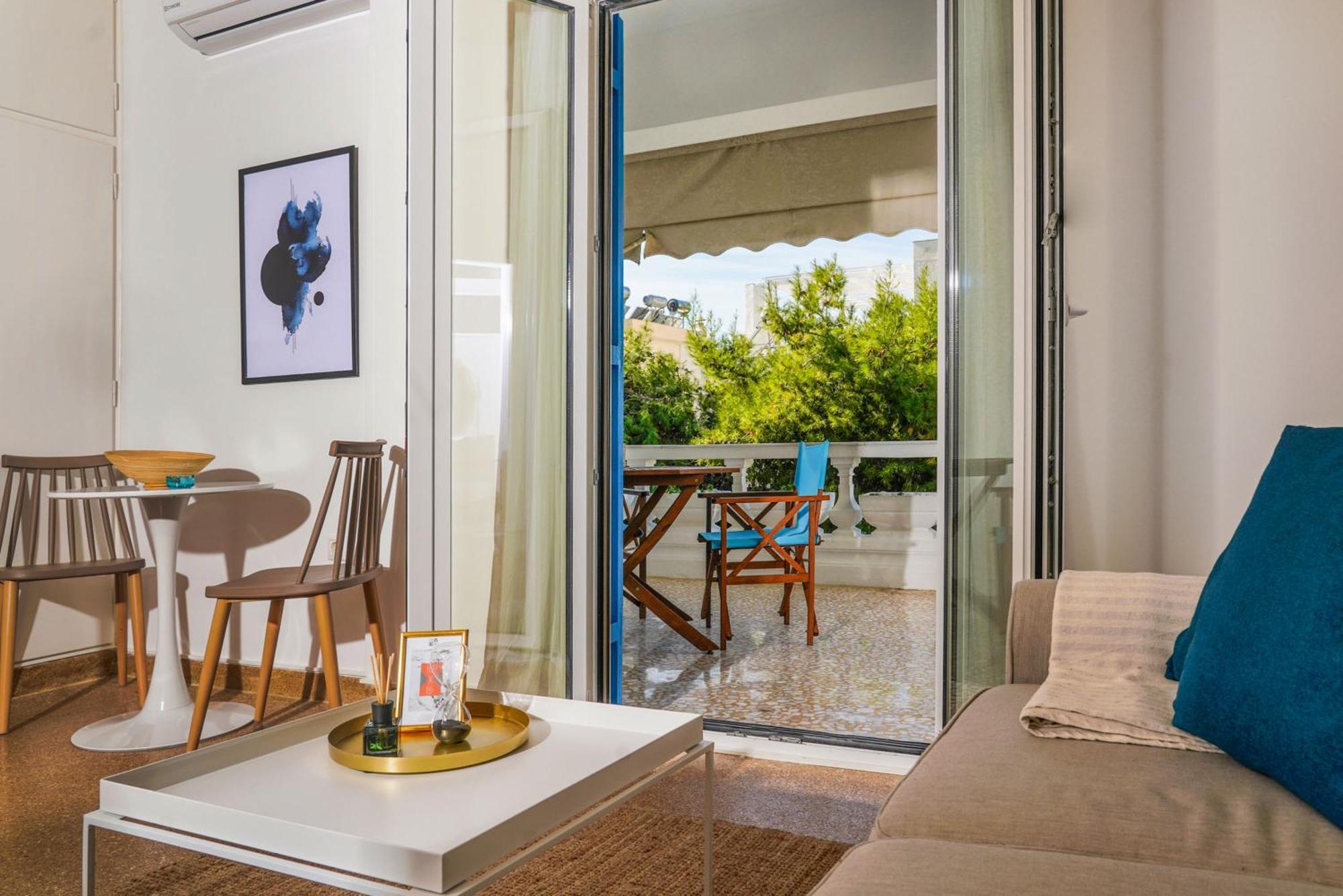 Breeze One Bedroom Apartment By Blupine Athen Exterior foto